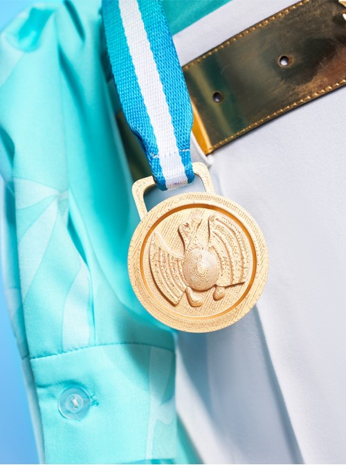 Identity V Halloween Cosplay Ganji Gupta Batter Champion Helmsman Costume Full Set