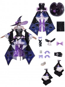 Game Honkai Star Rail Halloween Cosplay Herta Costume Full Set