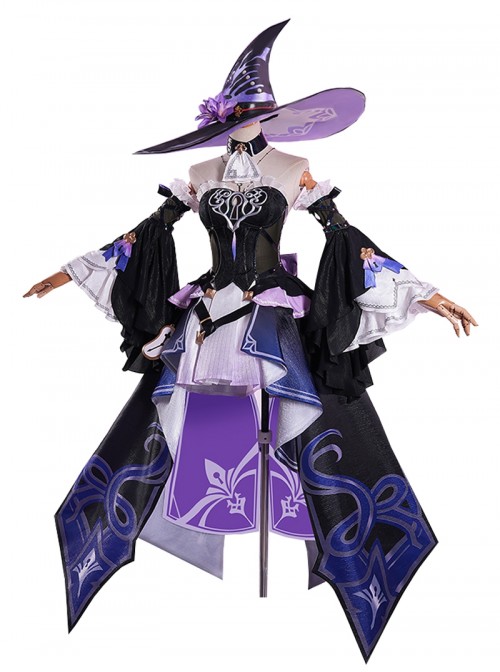 Game Honkai Star Rail Halloween Cosplay Herta Costume Full Set