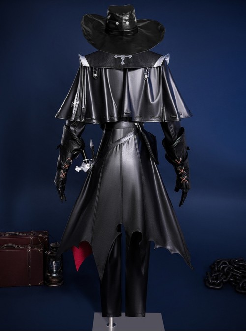 Identity V Halloween Cosplay Cowboy Kevin Alonso Misfit Reverse Blade Whip Costume Set