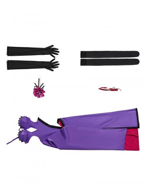 Fate Grand Order Halloween Cosplay Jeanne d'Arc Alter Formal Dress Costume Set