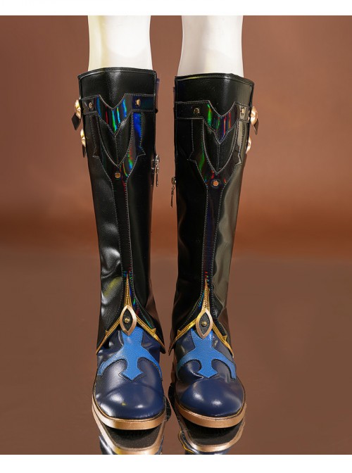 Game Honkai Star Rail Halloween Cosplay Sunday New Outfit Accessories Black Boots