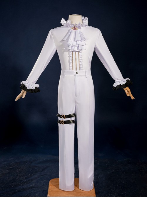 Blue Lock Halloween Cosplay Chigiri Hyoma White Angel Costume Costume Full Set