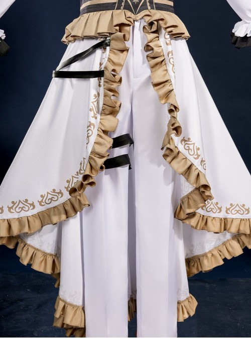 Blue Lock Halloween Cosplay Chigiri Hyoma White Angel Costume Costume Full Set