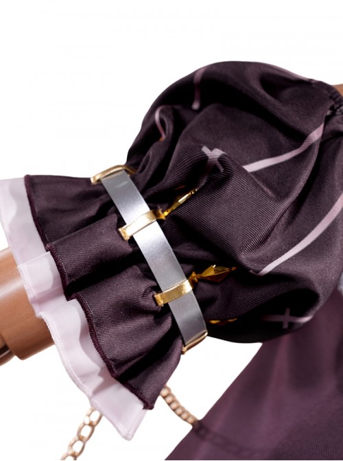 Vtuber Halloween Cosplay Ace Taffy Berserker Outfit Costume Full Set