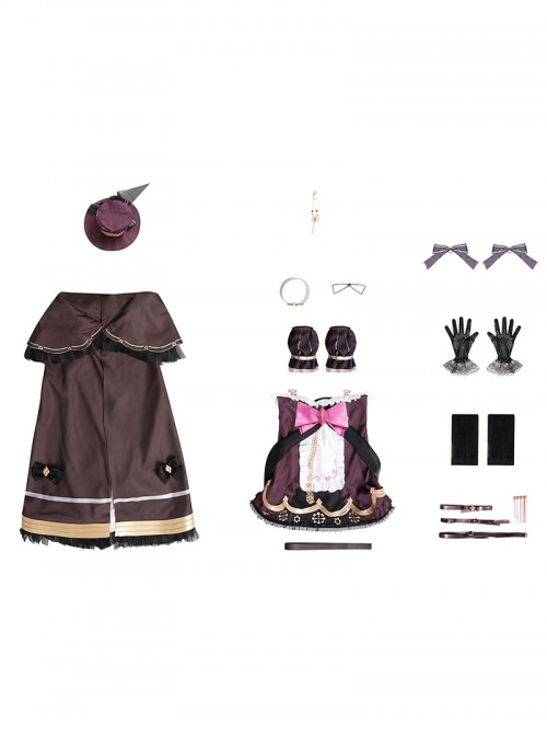 Vtuber Halloween Cosplay Ace Taffy Berserker Outfit Costume Full Set