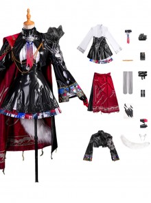 Game Arknights Halloween Cosplay Lappland The Decadenza Costume Set