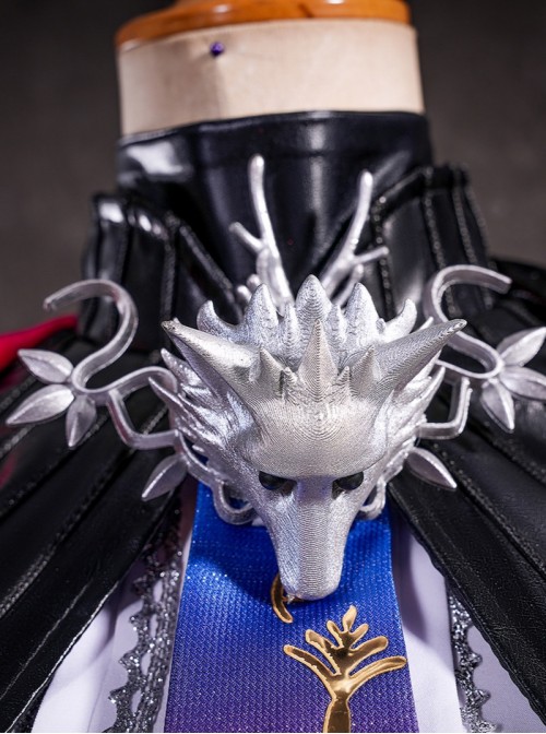 Game Arknights Halloween Cosplay Lappland The Decadenza Costume Set