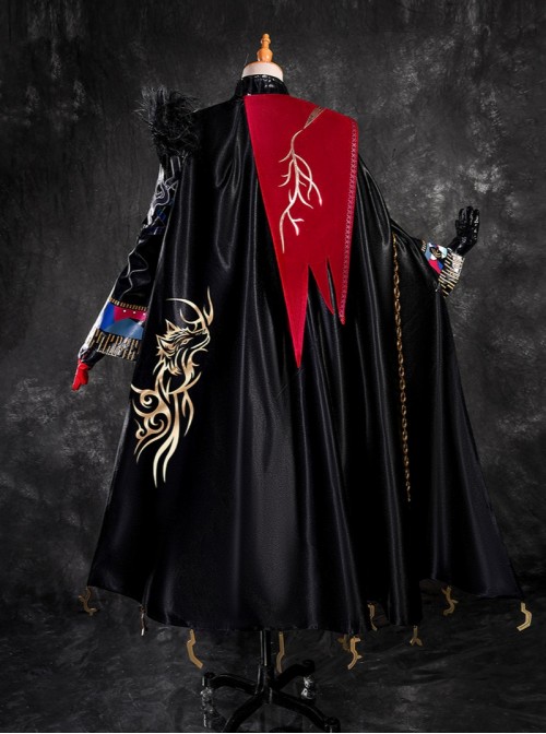 Game Arknights Halloween Cosplay Lappland The Decadenza Costume Set