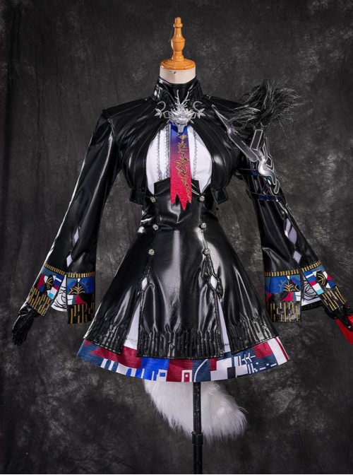 Game Arknights Halloween Cosplay Lappland The Decadenza Costume Set