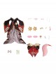 Game Honkai Star Rail Halloween Cosplay Fugue Costume Set Without Shoes