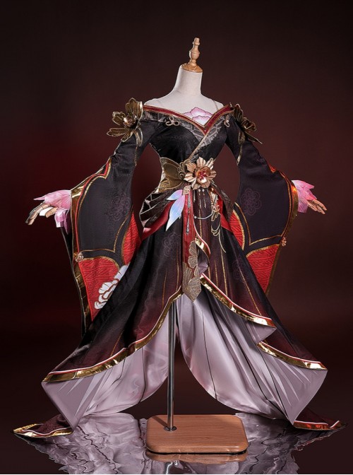 Game Honkai Star Rail Halloween Cosplay Fugue Costume Set Without Shoes
