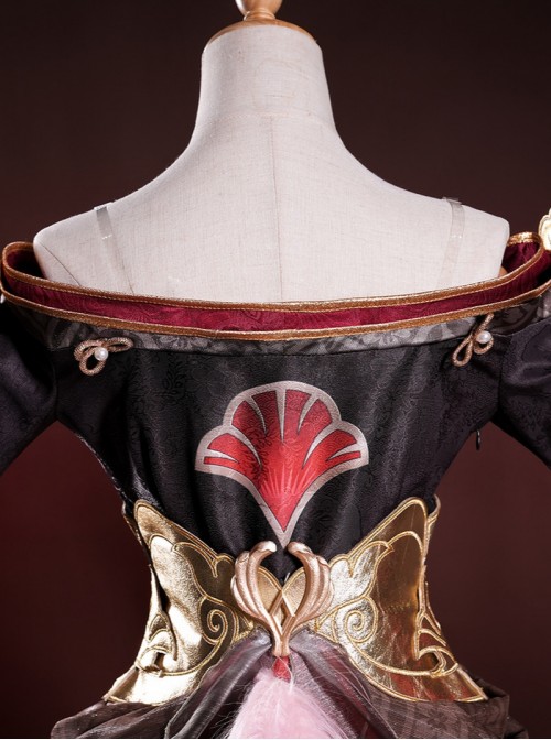 Game Honkai Star Rail Halloween Cosplay Fugue Costume Set Without Shoes