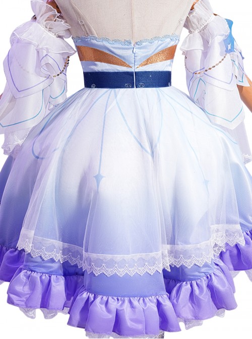 Game Honor Of Kings Halloween Cosplay Da Qiao Love Flower Wedding Dress Costume Full Set