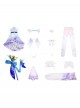 Game Honor Of Kings Halloween Cosplay Da Qiao Love Flower Wedding Dress Costume Full Set