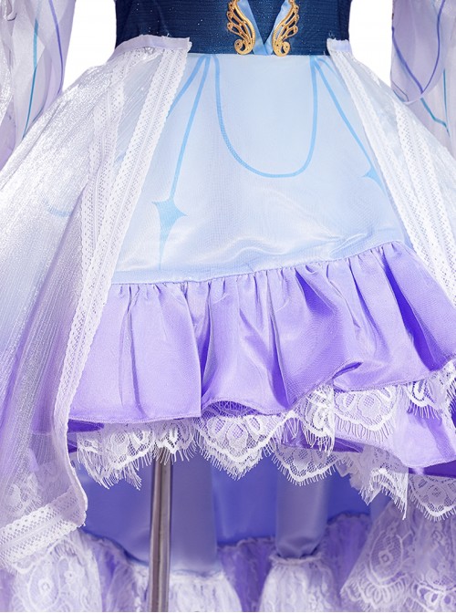 Game Honor Of Kings Halloween Cosplay Da Qiao Love Flower Wedding Dress Costume Full Set