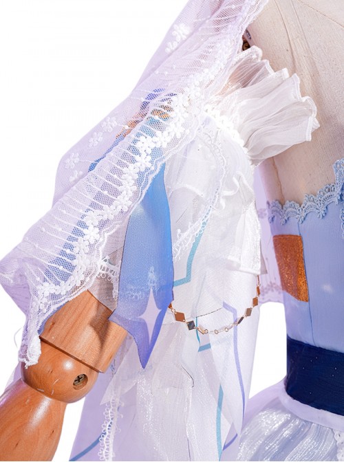 Game Honor Of Kings Halloween Cosplay Da Qiao Love Flower Wedding Dress Costume Full Set