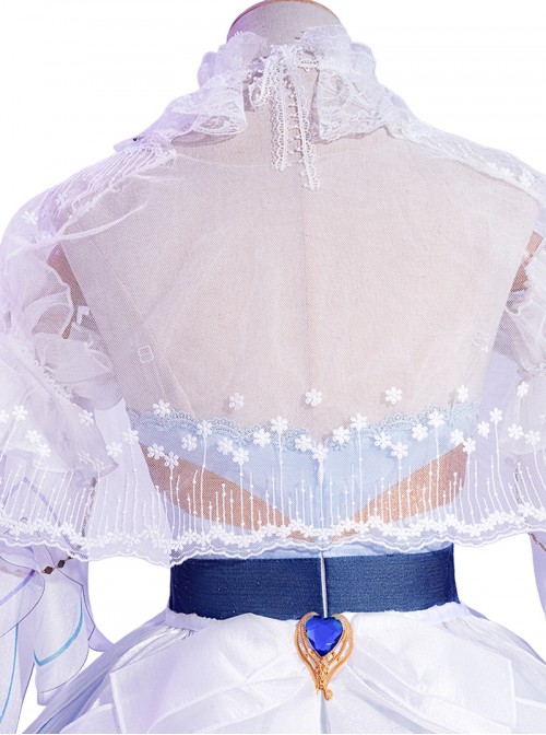 Game Honor Of Kings Halloween Cosplay Da Qiao Love Flower Wedding Dress Costume Full Set