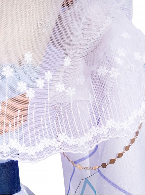 Game Honor Of Kings Halloween Cosplay Da Qiao Love Flower Wedding Dress Costume Full Set