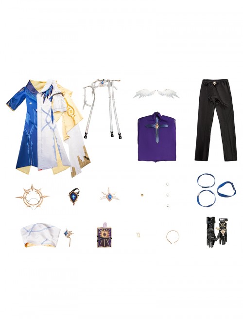 Game Honkai Star Rail Halloween Cosplay Sunday New Outfit Costume Full Set