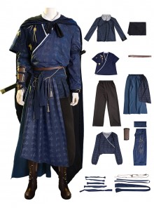 Game Where Winds Meet Halloween Cosplay Jiang Yan Costume Set Without Shoes
