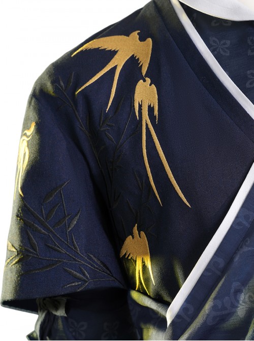 Game Where Winds Meet Halloween Cosplay Jiang Yan Costume Set Without Shoes