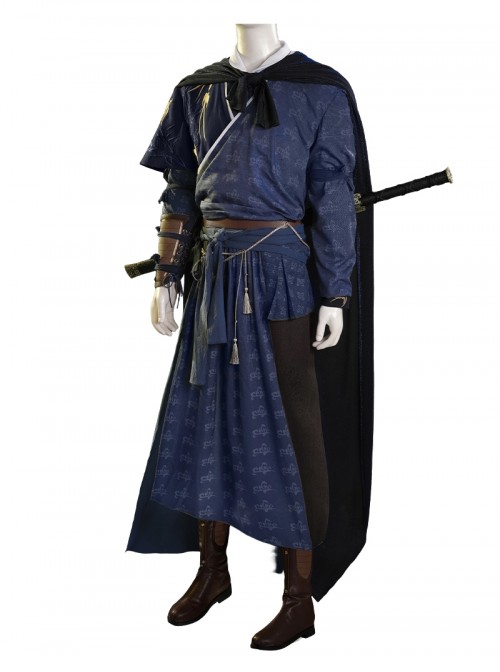 Game Where Winds Meet Halloween Cosplay Jiang Yan Costume Set Without Shoes