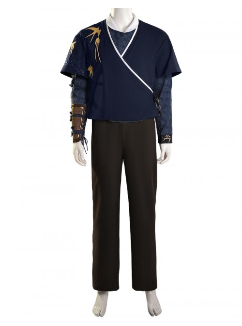 Game Where Winds Meet Halloween Cosplay Jiang Yan Costume Set Without Shoes