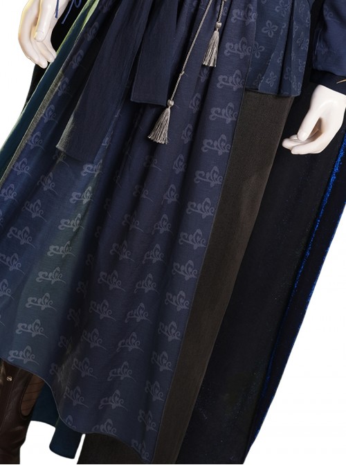 Game Where Winds Meet Halloween Cosplay Jiang Yan Costume Set Without Shoes