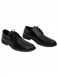 Live Action TV Series Spider-Noir‎ Halloween Cosplay Spider Man Accessories Black Leather Shoes