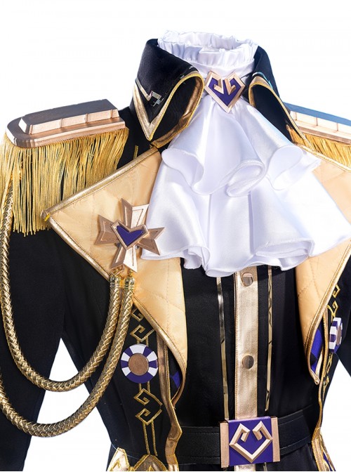 Identity V Halloween Cosplay Photographer Joseph Desaulniers Moonlight Gentleman White Day Costume Set