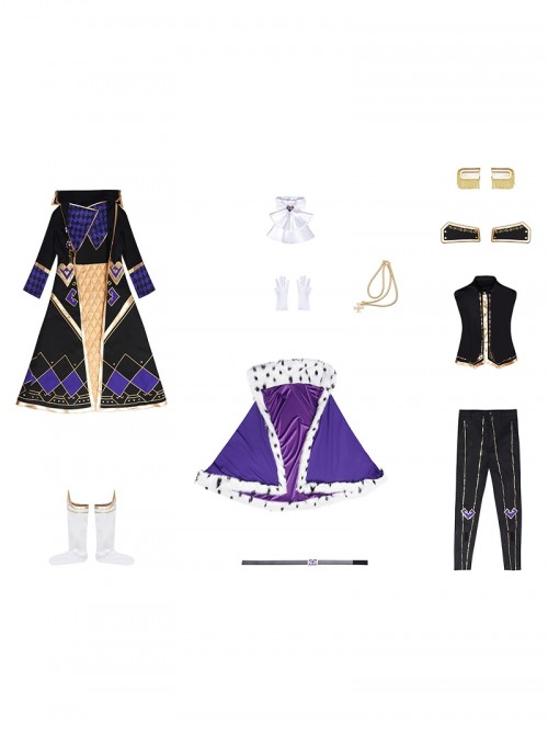 Identity V Halloween Cosplay Photographer Joseph Desaulniers Moonlight Gentleman White Day Costume Set