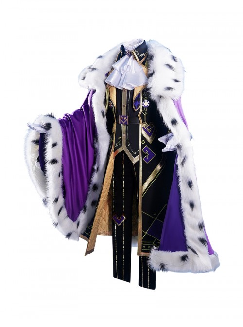 Identity V Halloween Cosplay Photographer Joseph Desaulniers Moonlight Gentleman White Day Costume Set