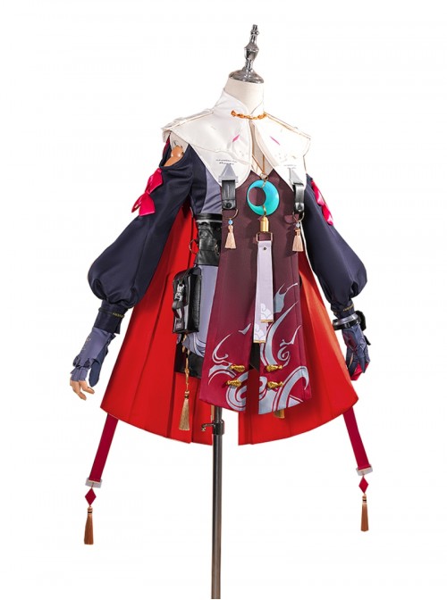 Game Wuthering Waves Halloween Cosplay Danjin Costume Full Set