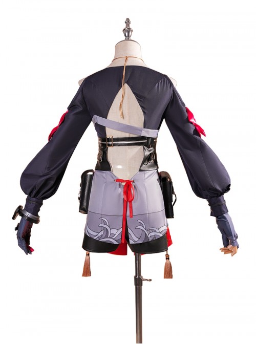 Game Wuthering Waves Halloween Cosplay Danjin Costume Full Set