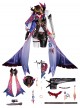 Game Genshin Impact Halloween Cosplay Chasca Costume Full Set