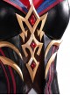 Game Genshin Impact Halloween Cosplay Chasca Costume Full Set