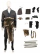 Black Myth Wukong Halloween Cosplay Wukong Fur Waistband Costume Set Without Gourd Without Masks