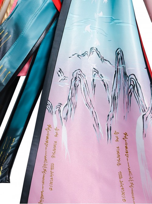 Game Wuthering Waves Halloween Cosplay Zhezhi Costume Full Set