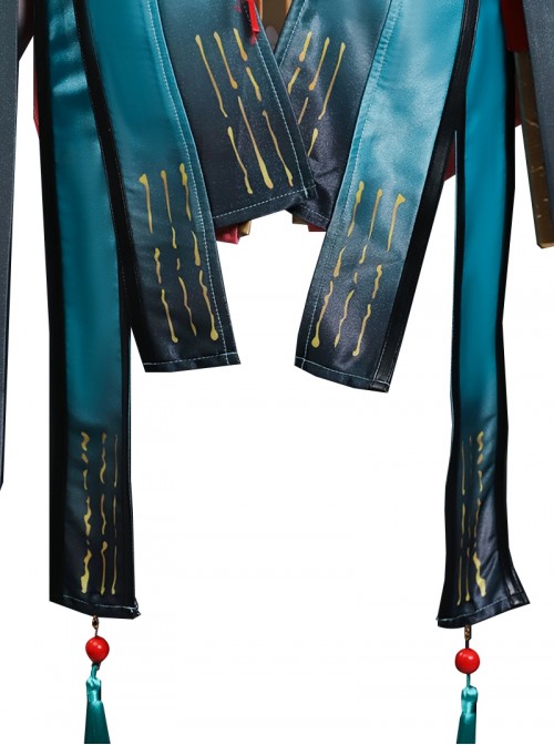 Game Wuthering Waves Halloween Cosplay Zhezhi Costume Full Set