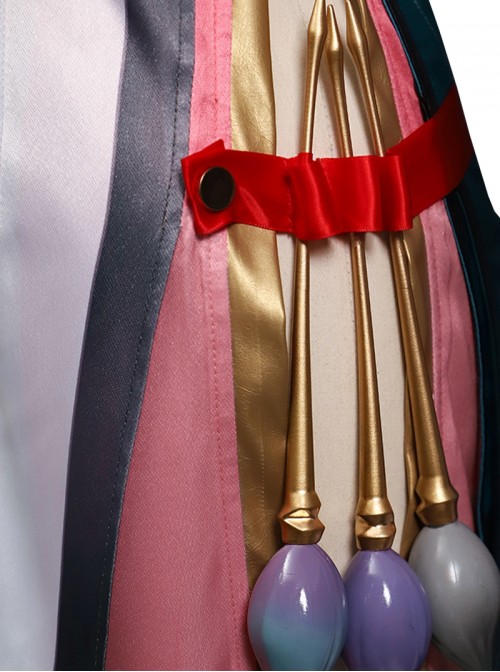 Game Wuthering Waves Halloween Cosplay Zhezhi Costume Full Set