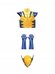 Anime X-Men '97 Halloween Cosplay Wolverine Bodysuit Costume Set Without Shoes