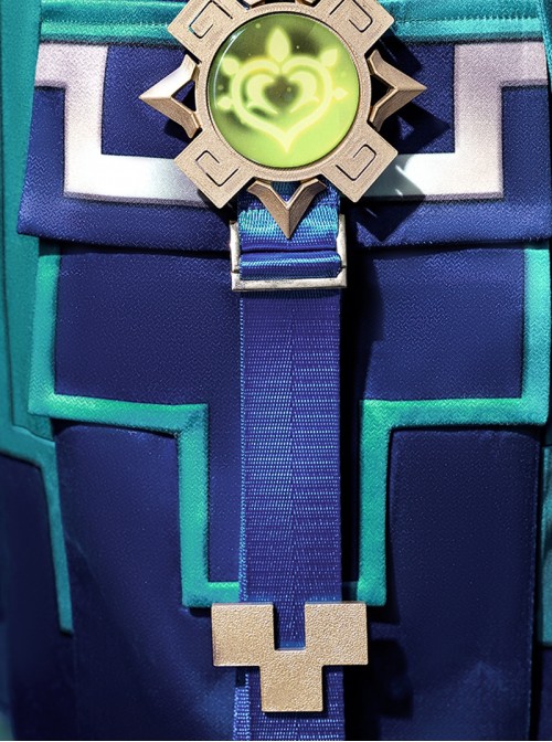 Game Genshin Impact Halloween Cosplay Kinich Costume Full Set