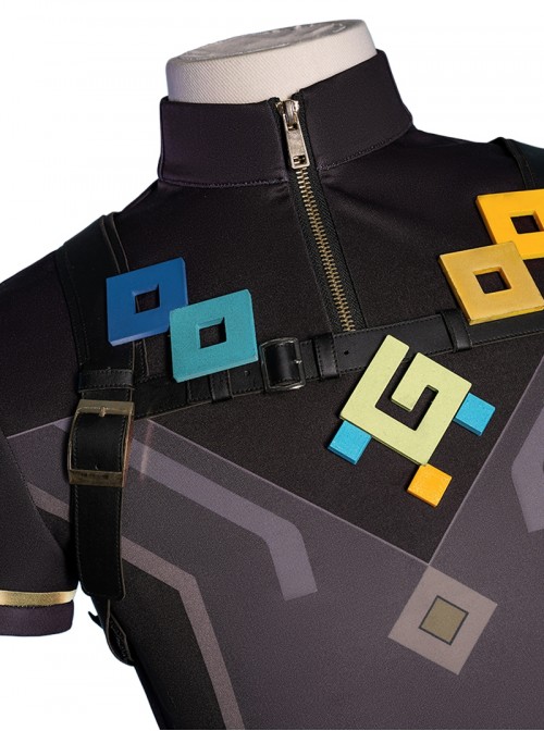 Game Genshin Impact Halloween Cosplay Kinich Costume Full Set