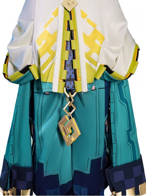 Game Genshin Impact Halloween Cosplay Kinich Costume Full Set