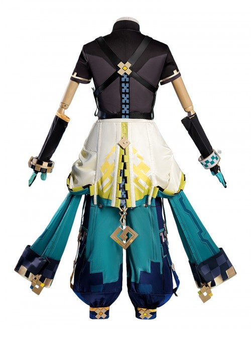 Game Genshin Impact Halloween Cosplay Kinich Costume Full Set