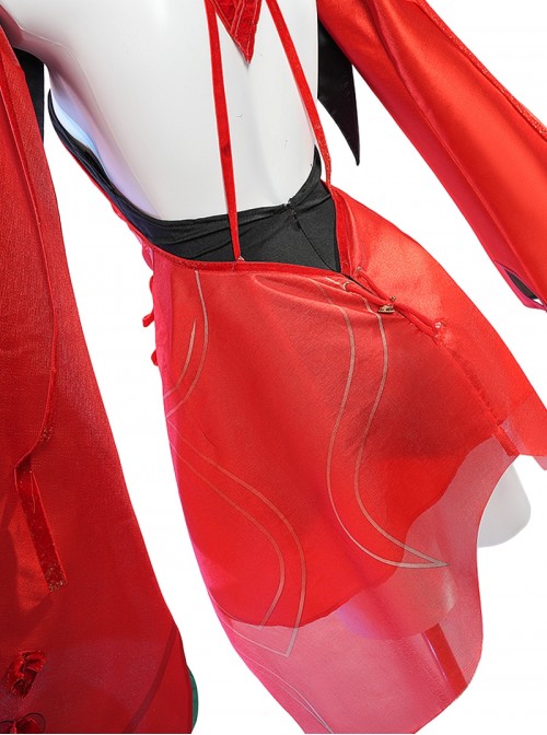 Game Honor Of Kings Hero Halloween Cosplay Shao Siyuan Costume Full Set