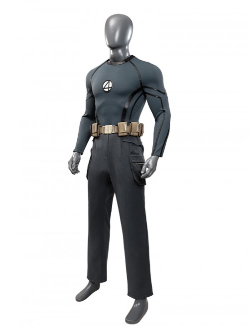 Movie Deadpool & Wolverine Halloween Cosplay Fantastic Four Human Torch Costume Set Without Shoes