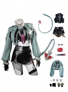 Game Zenless Zone Zero Halloween Cosplay Jane Doe Costume Full Set
