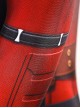 Deadpool Halloween Cosplay Deadpool Costume Printing Red Bodysuit Set